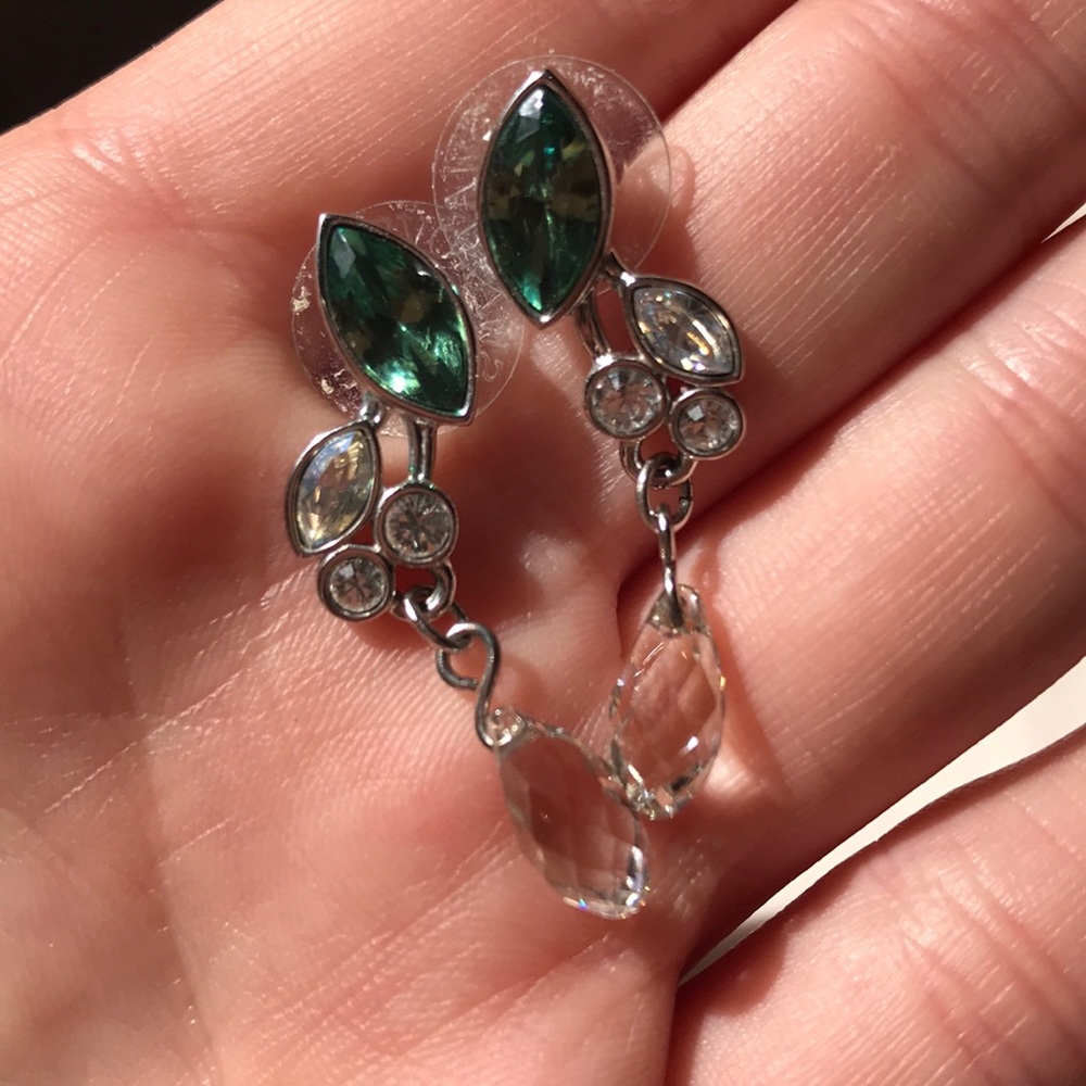 Swarovski dangle earrings